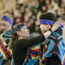 2019 Aboriginal Role Model Honouring at the longhouse